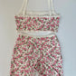 Aurora Luxe Shorts in Fleur Rose