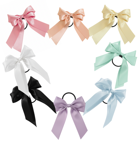 Auriette Luxe Hair Bow Elastics